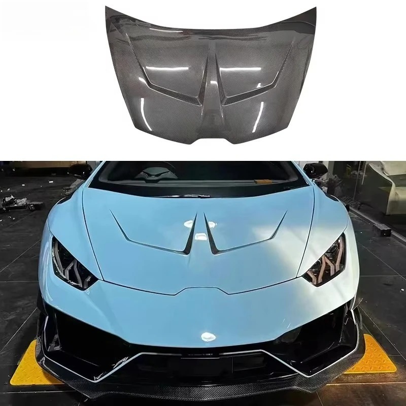 Dry Carbon 1016 Hood Bonnet for Huracan High Quality Excellent Fitment Good Finish Easy to Install